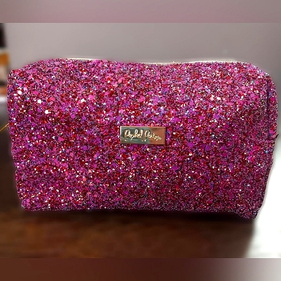 Packed Party Pink Confetti Makeup Bag - Picture 1 of 2